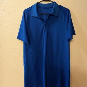 Royal Blue Men's Lululemon Collared Shirt